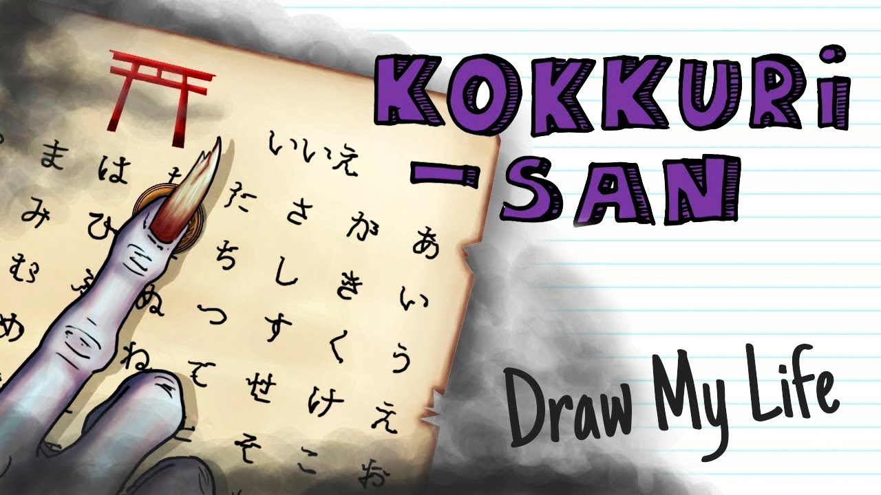 KOKKURI-SAN. THE JAPANESE OUIJA | Draw My Life - YouTube