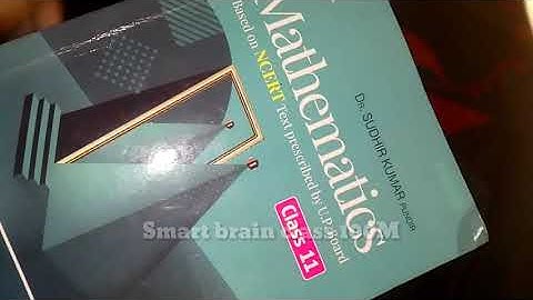 UP board English medium class 11th Maths book (Balaji).