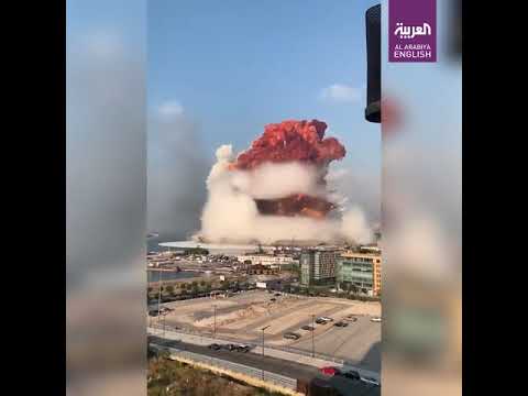 Мощный Взрыв В Бейруте Сравнили С Падением Атомной Бомбы. Видео С Места