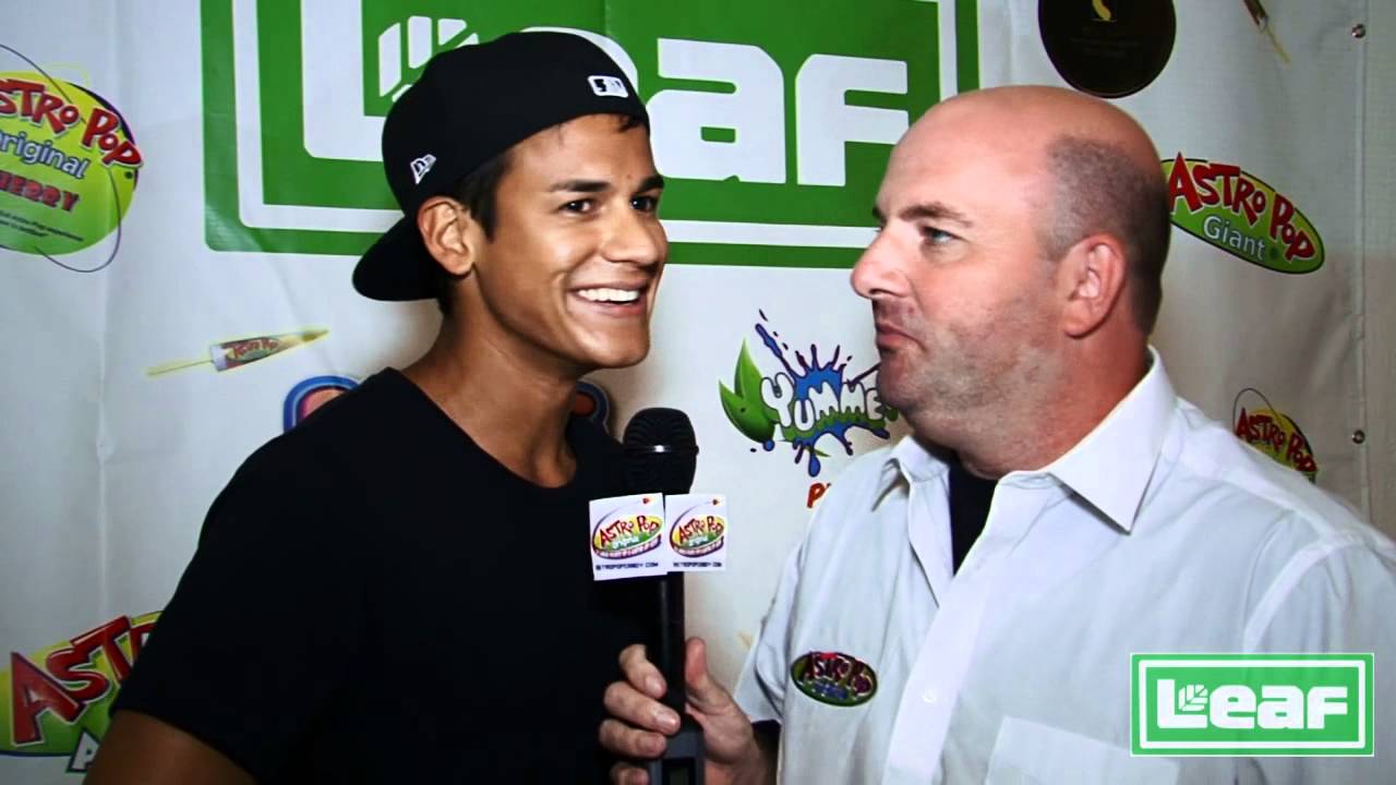 Bronson Pelletier interviewed by Brian Whitman at Teen Choice/Emmy Awards Gifting Suite