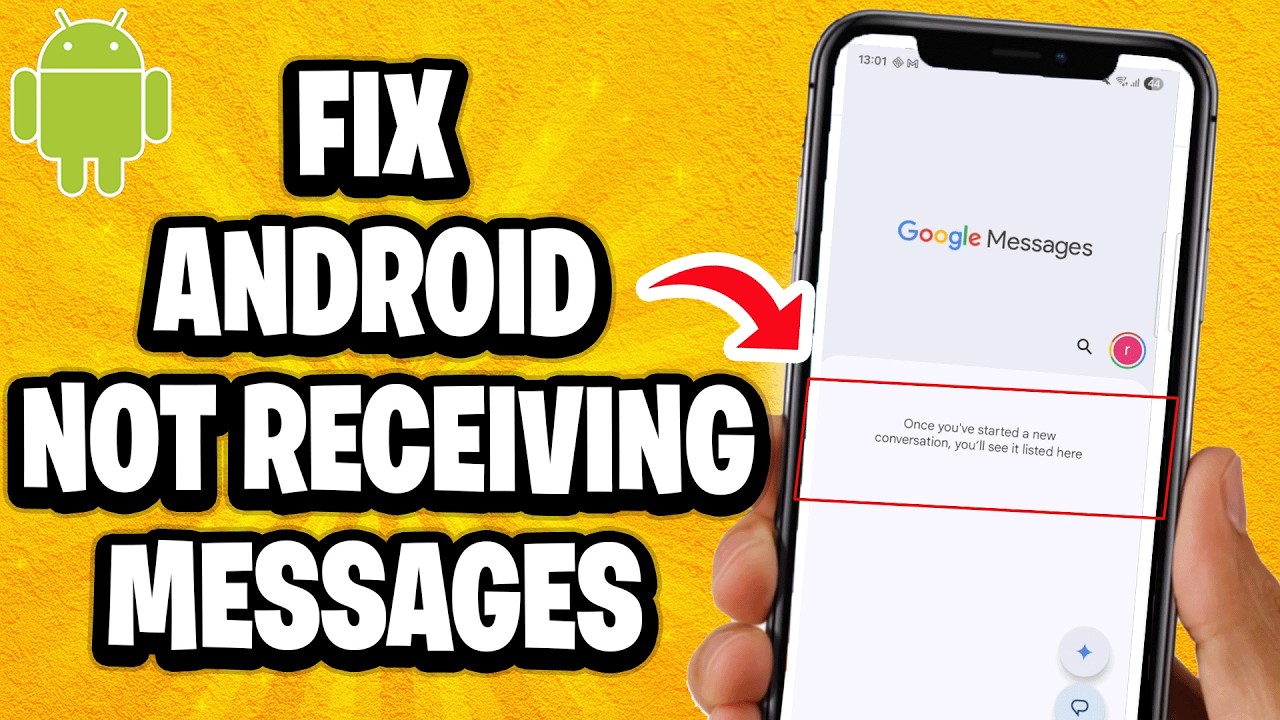 How To Fix Android Phone Not Receiving Text Messages - YouTube