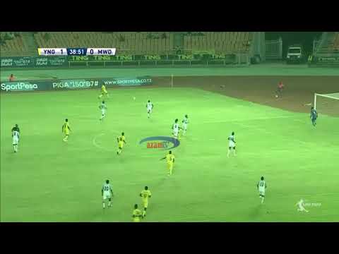 YANGA 2 0 MWADUI YANGA VS MWADUI 3 1 LEO
