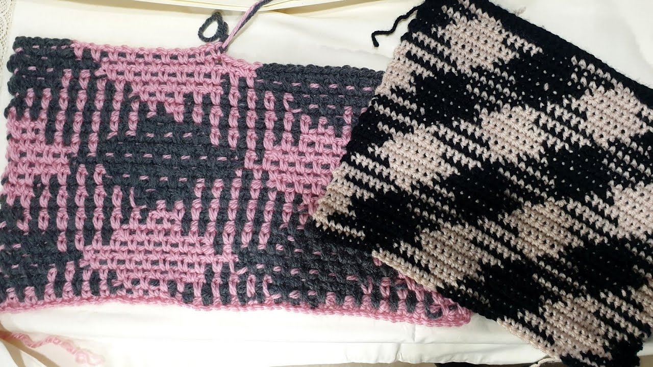 TECNICA falso PLANNED POOLING CROCHET // Tejido telar a crochet