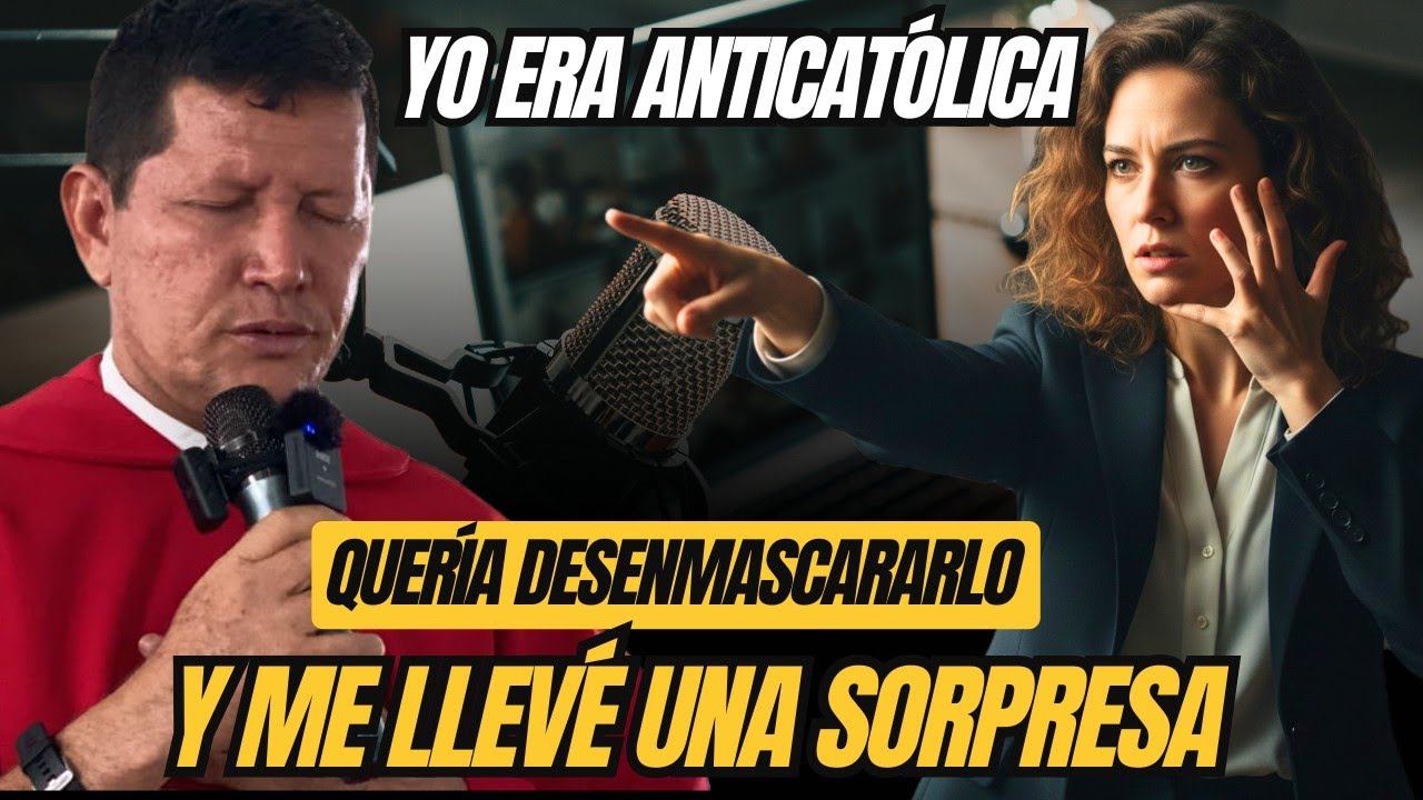 QUERÍA Desenmascararlo y me llevé una SORPRESA 😱 TESTIMONIO de MUJER PENTECOSTAL 😱 PADRE LUIS TORO 