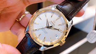 Điểm Nhấn Của Sự Sang Trọng | Omega Seamaster Aqua Terra 23123392102002 38.5mm Demi Vàng Đặc 18K