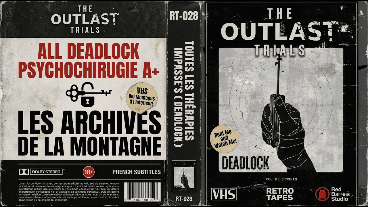 Outlast Trials Psychochirugie : Retro VHS-28 ⊱ Toutes les Impasse's﹙Deadlocks﹚| Mars 10 au 17, 2026