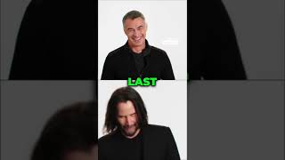 How Keanu Reeves creates John Wick scenes  #interview #mrjohnwick #actor