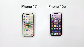 Apple iPhone 17 vs iPhone 16e - SPEED TEST 🥵