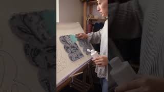 Tufting Is So Fun I Used Materials From The New Easy Tuft Line From To Make A Scalloped Pot Cover