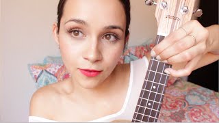 Video thumbnail of "Sin Bandera - Mientes tan bien (TUTORIAL UKULELE)"