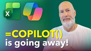 Excel COPILOT() Function Is Going Away: Can Copilot in Excel Replace It?
