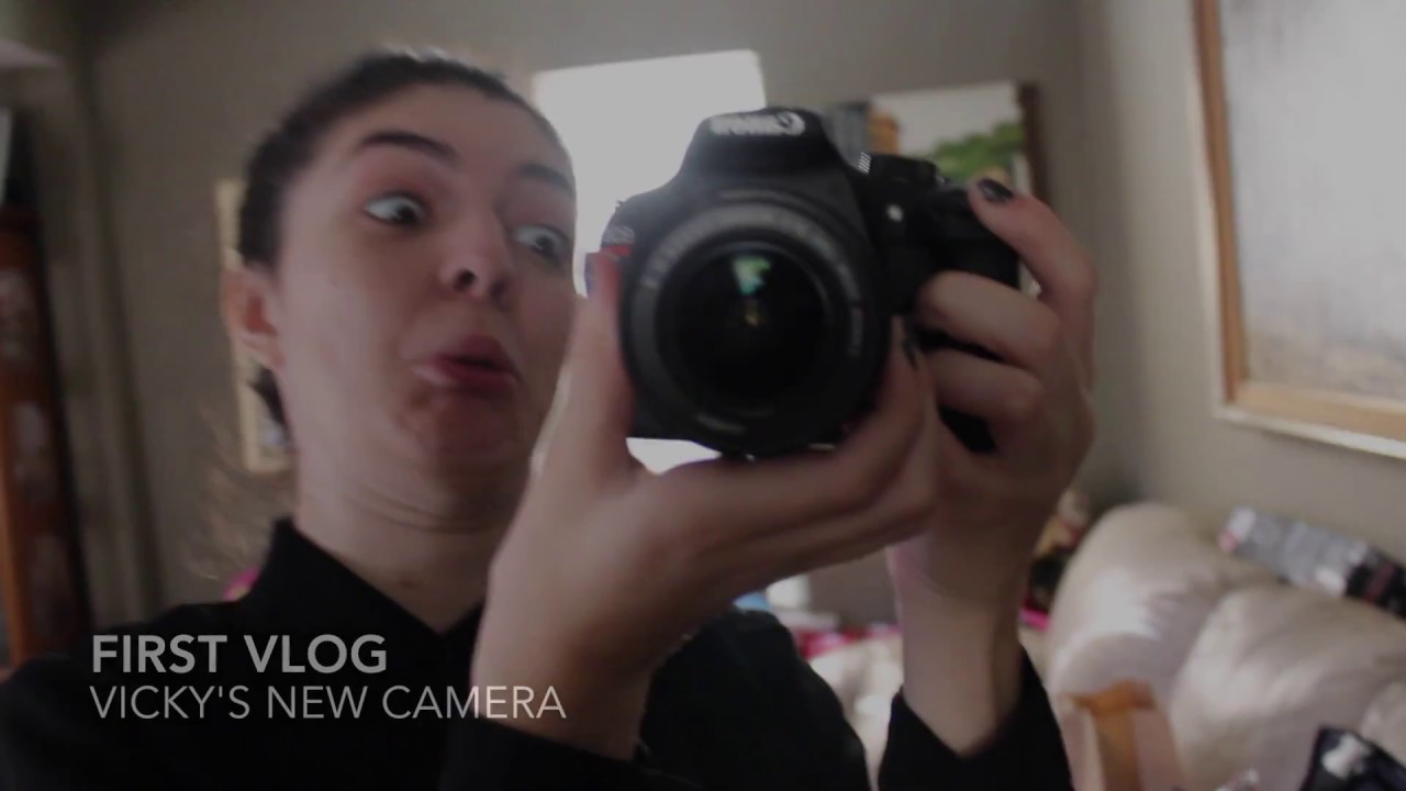 Vicky Camera Vicky finally got a camera - YouTube