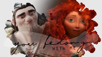 You Belong With Me || mep part 11 || merida x eret ft. astrid
