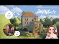 Tiny Glade Demo gameplay, 3 story home build sped up, ASMR no commentary