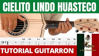 Video thumbnail of "Cielito Lindo Huasteco (Guitarrón) Mariachi Vargas De Tecalitlan TUTORIAL"