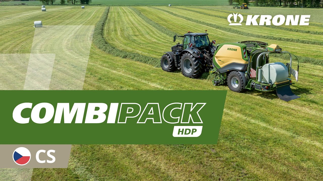 KRONE CombiPack HDP – lisování a balení na nejvyšší úrovni