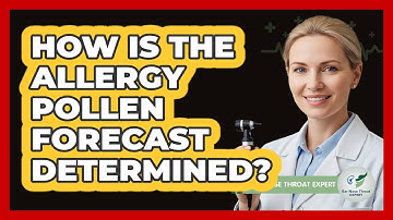 How Is The Allergy Pollen Forecast Determined?