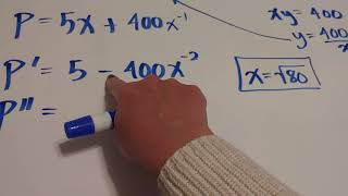 Optimization HW #16b - Rectangular pens