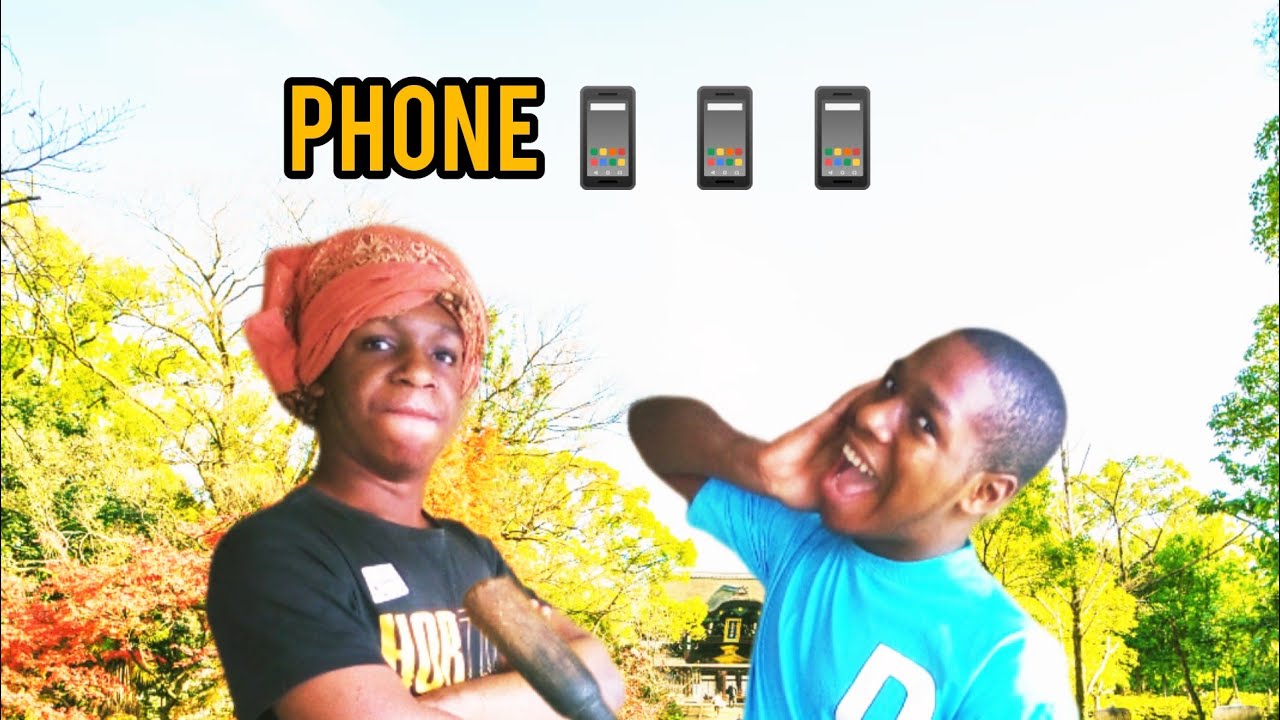 African Home: Pressing phone 😆😀