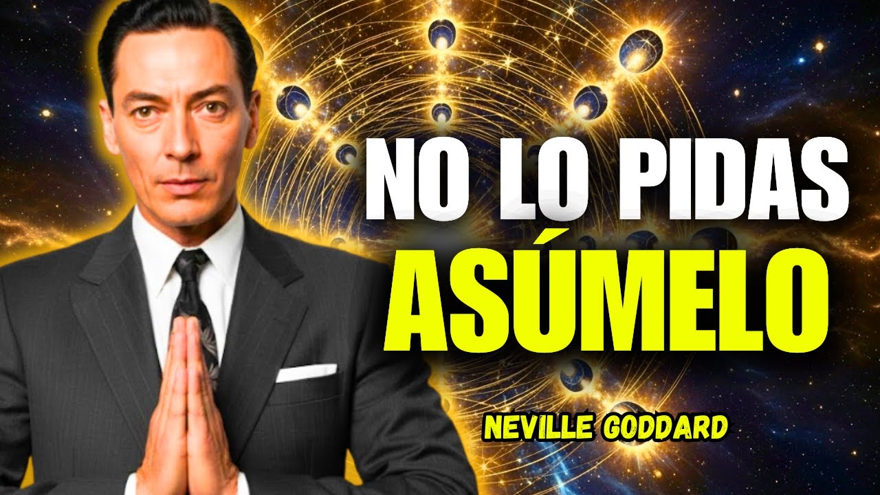 Manifiesta Como Si Ya Lo Tuvieras| El Secreto Que Neville Goddard Reveló Sobre la Ley de la Asunción