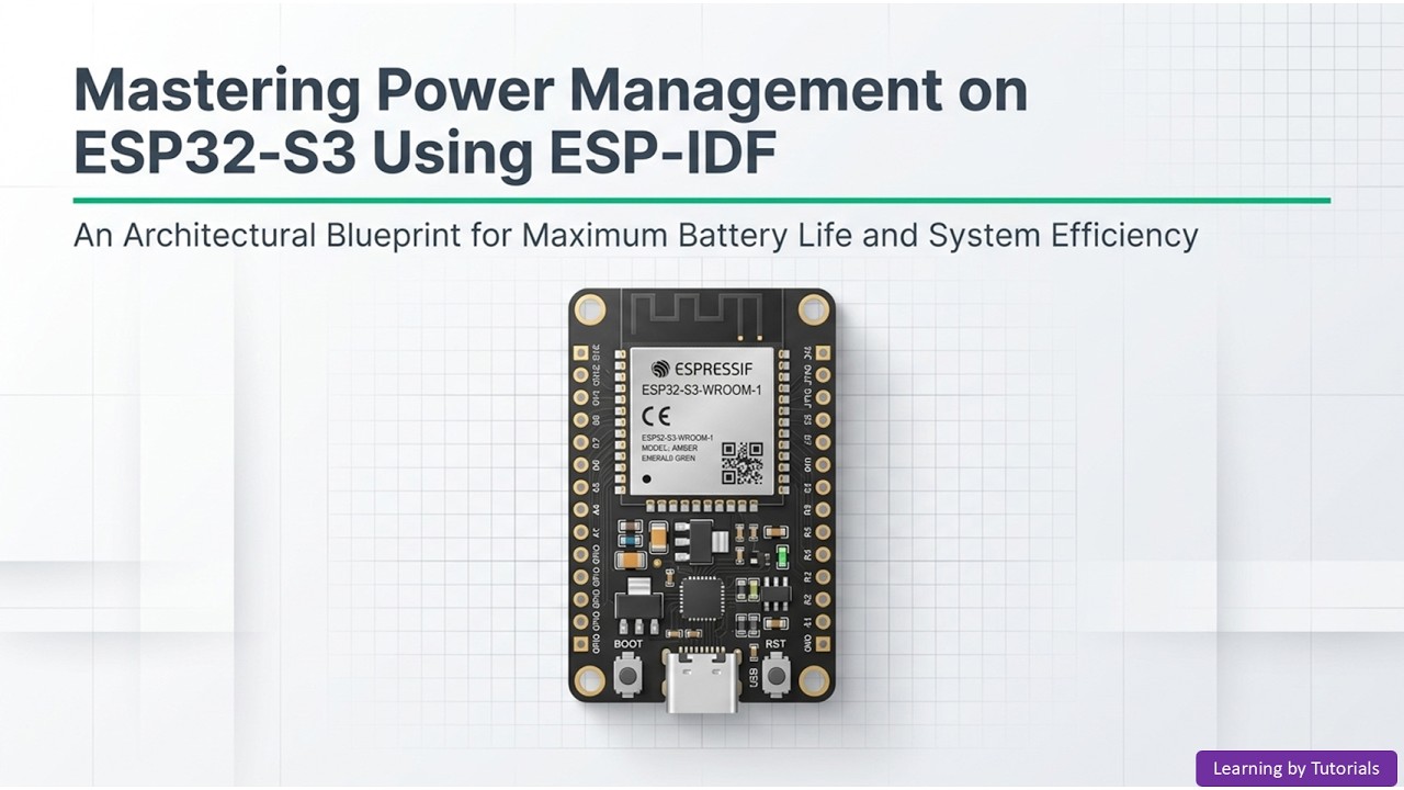 Mastering Power Management on ESP32-S3 Using ESP-IDF - YouTube
