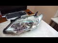 Ремонт корпуса фары автомобиля TOYOTA CAMRY
