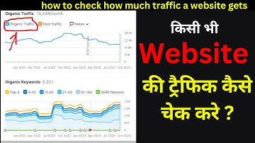 apni website ki traffic kaise check kare| kisi bhi website ki traffic kaise check kare |traffic