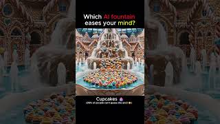 Which AI Fountain Eases Your Mind? ✨ #ASMR #Satisfying #AIart