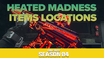 DMZ Heated Madness in Koschei Complex / All Weapon Parts /  Locations in Season 5