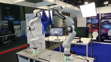 Textile unfolding - RObot MANipulation of Deformables through dynamIC actions (ROMANDIC)