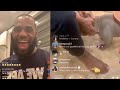 LeBron gets ROASTED by Michael Blackson, LeBron can’t stop laughing