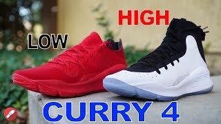 curry 4 red low