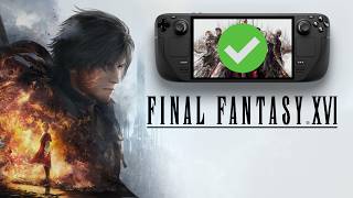 Final Fantasy XVI is now VERIFIED on Steam Deck! screenshot 5