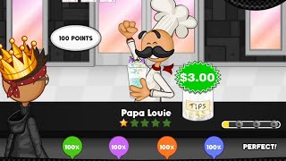 papa’s freezeria hd | unlocking papa louie + perfect day screenshot 1