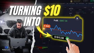 Trading Small Account With New Greenline Strategy Rules | Binary Options | Pocket Option