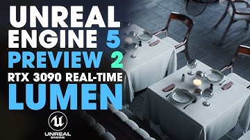 Unreal Engine 5 Preview 2 ~ RTX 3090 Real-Time Realistic Environment Lumen