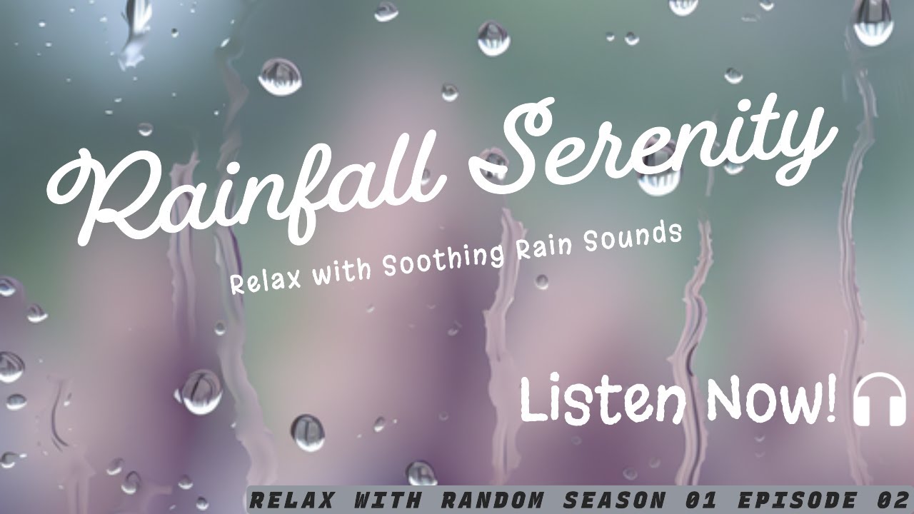 Heavenly Rainfall on Window for Deep Relaxation | Soothing Rain Sounds for Sleep & Stress Relief
