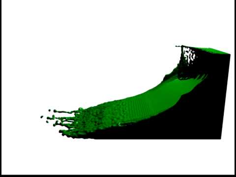 Blender Fluid Sim Wave