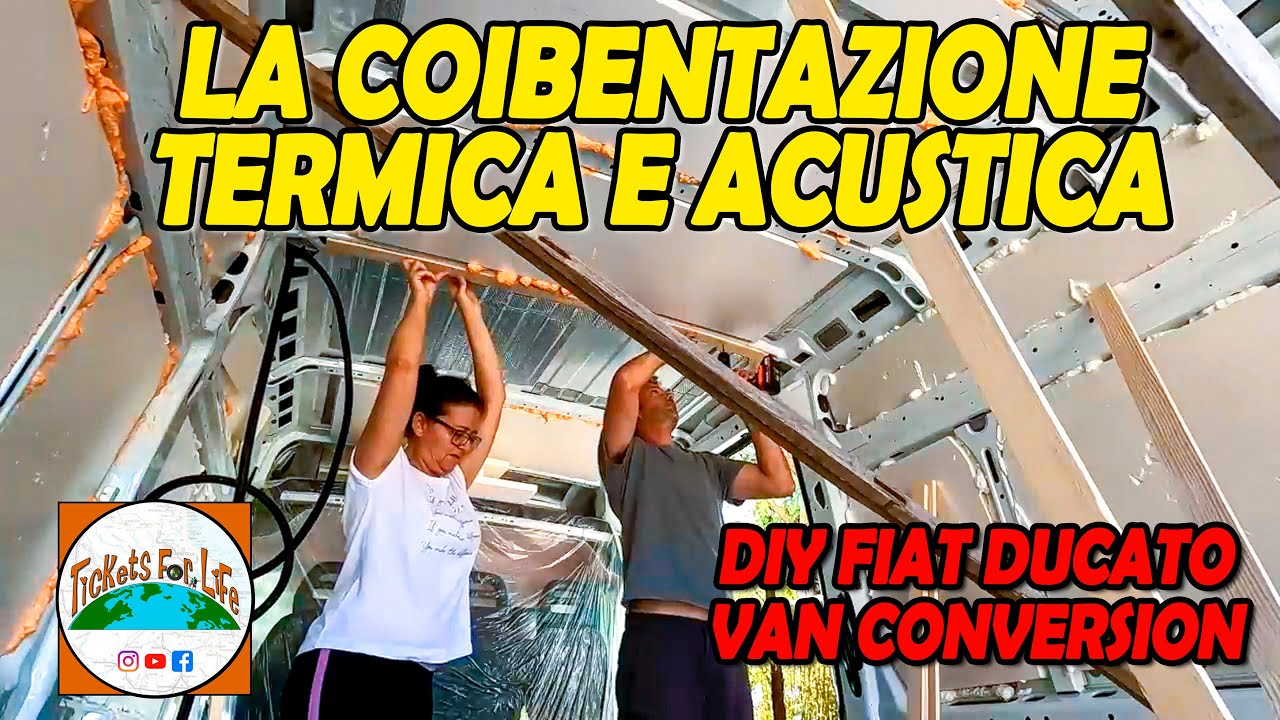 Тепло- и звукоизоляция Фургон Кемперизация своими руками Fiat Ducato