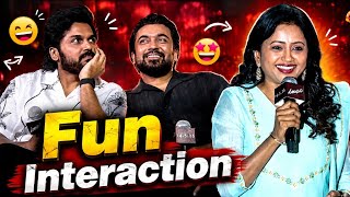 Suriya & Karthi Fun Interaction With Anchor Suma at Veerabhadrudu Movie Pre Release Event | TFPC