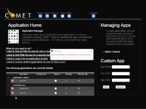 Intro to Comet Web Edition