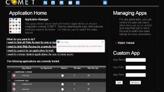 Intro to Comet Web Edition