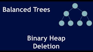 Binary heap deletion
