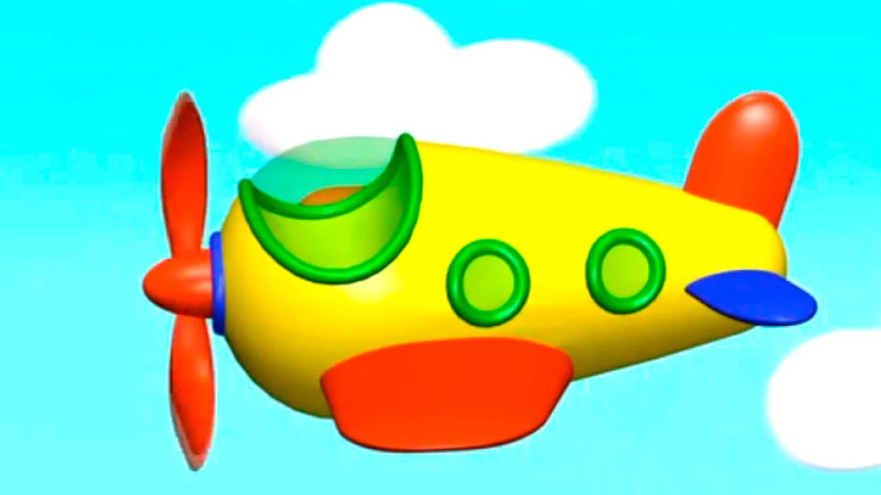 Çizgi film - Küçük Uçak (Build and Play - Aeroplane) Конструктор