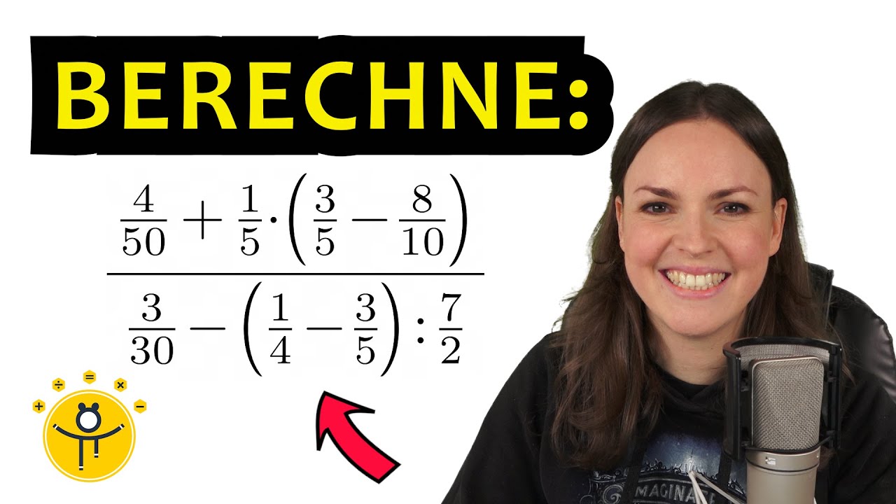SCHWIERIGE Brüche rechnen – alle Regeln, Bruchrechnen Aufgaben schwer ...