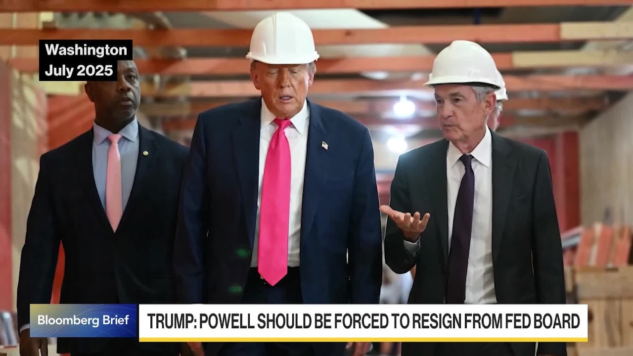 Trump Calls for Powell to Resign From Fed Board thumbnail