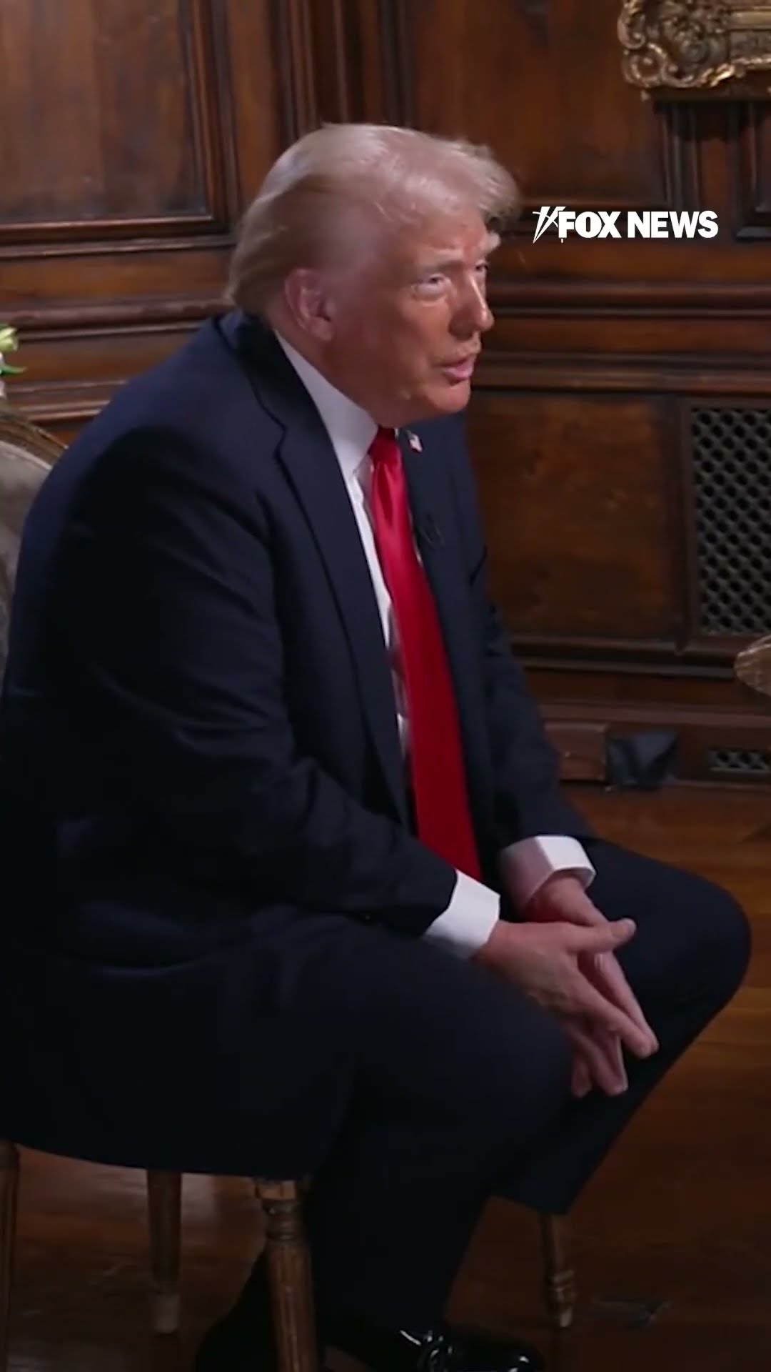 Bret Baier shows off his Trump impression...to Trump