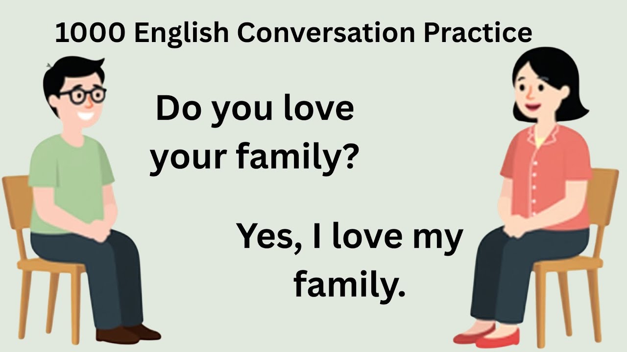 1000 English Conversation Practice | Listening And Speaking Practice | Speak English Fluently
