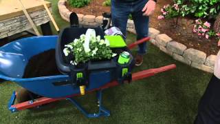 Little Burro Wheelbarrow Tool Organizer Storage Tray on QVC