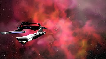 Starship Operations in the Nebula [beta] Bryce 3D 7.1 stock cylindrical projection